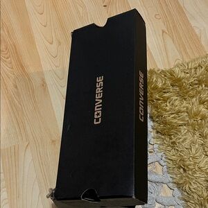Converse Black Shoe Box with Logo
